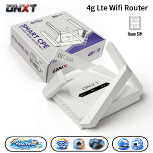 Router WiFi6 DNXT 4G LTE con Tarjeta SIM, 300Mbps, WAN/LAN, LTE Cat4, 2.4GHz, Módem USB, Modo AP, Tipo-C, Módem 4G Universal para Uso Profesional - Product Image 1