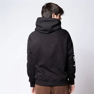 เสื้อฮู้ดดี้กราฟิกแบบสั่งทำพิเศษ ทรงโอเวอร์ไซส์ ผ้าคอตตอนหนานุ่ม พิมพ์ลายสกรีน ไหล่ตก สไตล์สตรีทแวร์สำหรับผู้ชาย - Product Image 3