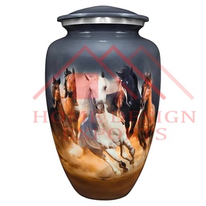 Memorials Modern Tree of Life Green <b>Large</b> Cremation <b>Urn</b> for Human Ashes / Home Cremations <b>Urns</b> / Adults Funeral <b>Urns</b> - Product Image 4