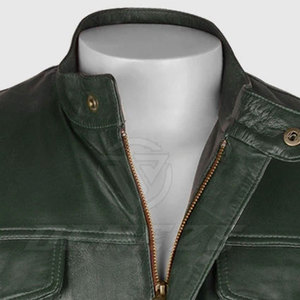 Chaleco de Cuero Suave de Alta Calidad para Hombre, Chaleco de Cuero de Diseño de Alta Calidad Hecho a Medida para Hombre - Product Image 4