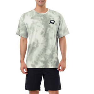 Men <b>Tie</b> <b>Dye</b> T <b>Shirt</b> Custom Pattern Casual Short Sleeve Top Cotton Fashion Streetwear Clothing Bulk Supplier - Product Image 4