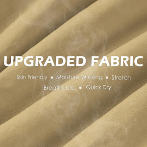 กางเกงขาสั้นจ็อกเกอร์ผ้าเฟรนช์เทอร์รี่เนื้อหนัก 260 กรัม คุณภาพสูง ยืดได้ 4 ทิศทาง สำหรับผู้ชาย สไตล์ลำลอง พิมพ์ลายได้ตามต้องการ - Product Image 5