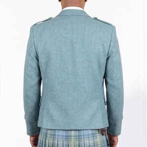 <b>Men</b> Scottish Argyle <b>Jacket</b> Classic <b>Tweed</b> Highland Kilt <b>Jacket</b> Formal Wedding Wear Custom Logo Wholesale Supplier - Product Image 2