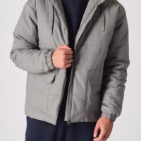 Veste matelassée à capuche pour homme, grande taille, personnalisée, coupe-vent, chaude, à fermeture éclair, vente en gros, directement de l'usine