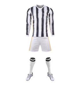 100% High Quality Customizable <b>Soccer</b> Uniform Sets Breathable Anti UV Quick Dry Stretch Professional Players Football Uniforms - Product Image 2