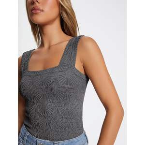2025 Women's Trendy Summer 2025 Tank <b>Top</b> Square Neck Crop <b>Top</b> Sleeveless Cami Perfect Vacation Outfit Fashionable <b>Y2K</b> Clothes - Product Image 4