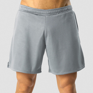 Pantalones Cortos Deportivos Casuales de Poliéster/Algodón, con Logotipo Personalizado 2026, Transpirables, Ecológicos, de Tela de Lona, de Secado Rápido para Hombre - Product Image 1