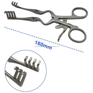 ชุดเครื่องมือผ่าตัดแบบยึดติดด้วยตัวเอง Weitlaner Retractor ทำจากสแตนเลสสตีล ใช้งานด้วยมือ ได้รับการรับรองมาตรฐาน CE และ ISO13485 สำหรับการผ่าตัดทั่วไป ระดับ Class II - Product Image 5