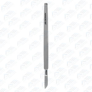 Instrumentos Quirúrgicos, Cuchillo de Disección con Hoja Afilada de Acero Inoxidable, Tamaño de Hoja de 50 mm, Mango de Metal, Instrumento Médico - Product Image 3