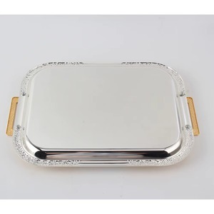 Bandeja para Dátiles de Acero Inoxidable de Alta Calidad, Tamaño Personalizado, Diseño Clásico, Forma Rectangular, en Venta - Product Image 3