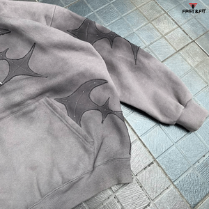 Colección 2026: Sudaderas con Capucha para Hombre, Corte Regular, Bordado de Logotipo Personalizado, Lavado Ácido, Ecológicas, Superventas - Product Image 6