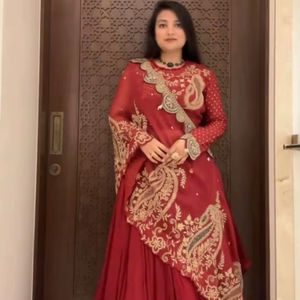 Lehenga Choli de diseño con estampado digital para mujer, ideal para bodas, fiestas indias y ocasiones nupciales. Nueva llegada. - Product Image 5