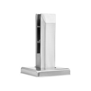 10 pz 0.12 \ "morsetto di montaggio in vetro 304 acciaio inossidabile supporto quadrato per ringhiera in vetro per 0.31 scale da giardino per balcone \"-0.47 \" - Product Image 1