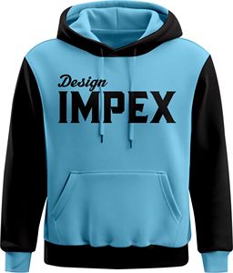 Sweat à capuche en coton de haute qualité, surdimensionné, personnalisable avec logo, vente en gros, streetwear, sweats à capuche brodés personnalisés pour hommes - Product Image 1