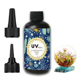 Résine adhésive à durcissement UV à haute dureté avec résistance au jaunissement, colle UV utilisée pour la fabrication de bijoux, artisanat DIY, résine UV - Product Image 5