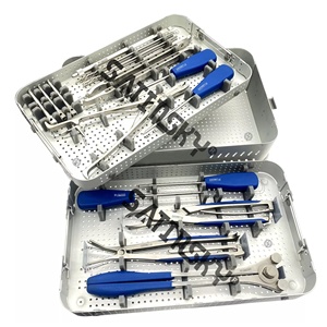 Caja de esterilización de tornillo óseo de bloqueo de compresión multieje Universal de alta calidad, conjunto de instrumentos quirúrgicos ortopédicos de acero inoxidable - Product Image 5