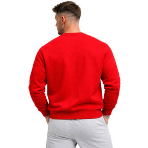 Trendy men Oversized Sweatshirt Red Rhinestone Design <b>Cross</b> Sign logo Long Sleeve Casual Street Style <b>Top</b> Quality Sweatshirts - Product Image 4