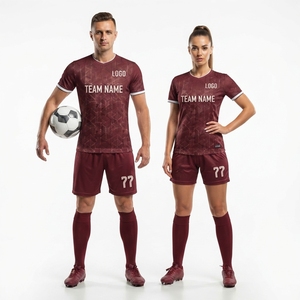 Ventes en gros de maillots de football personnalisés à impression numérique, ensemble de tenue de football pour garçons, ensemble de maillots de football pour enfants - Product Image 2