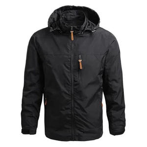 <b>Men</b> High Quality Hooded Winter Windbreaker <b>Jacket</b> Lightweight Casual Outdoor Waterproof Comfortable Regular Fit Fashion - Product Image 1