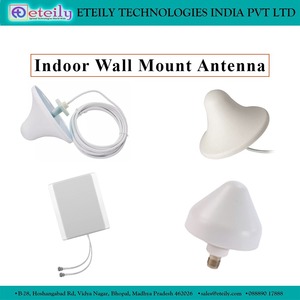 เสาอากาศติดเพดานคุณภาพสูงแบบโพลาไรเซชันแนวตั้ง 2.4GHz 4dBi พร้อมสายเคเบิลสีขาว RG58 (ยาว 3 เมตร) หัวต่อแบบ N Female ผลิตในอินเดีย - Product Image 5