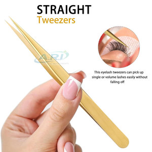 Pinzas para Pestañas Duraderas para Maquillaje de Salón y Cuidado Personal, Pinzas para Pestañas para una Aplicación Rápida y Precisa - Product Image 3