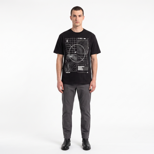 Camiseta Gráfica de Lujo para Hombre, Estilo Urbano, 180GSM, Algodón Hilado en Anillo, Logotipo y Etiqueta Personalizados OEM, Corte Regular - XS a XXL - Product Image 1