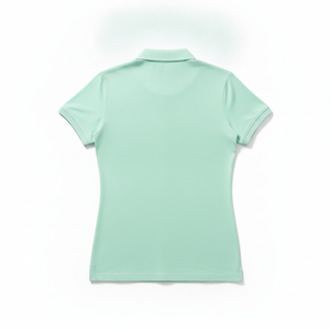Camiseta de Manga Corta para Mujer, Estilo Nuevo, Ajustada, Sin Costuras, con Cuello Polo, Informal, de Punto - Product Image 6