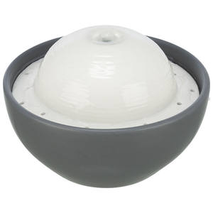 Vital Dome Ceramic <b>Fountain</b> Grey/White <b>Drinking</b> <b>Fountains</b> - Product Image 1