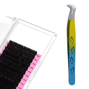 Pince à épiler professionnelle Stahlmann Pro avec logo personnalisé, en acier inoxydable, lisse et dentelée, fine, durable, prise en main parfaite, modèle 115 mm - Product Image 3