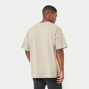 Camiseta Oversize 100% Algodón con Estampado Gráfico para Hombre, Estilo Urbano de Verano, Tejido Pesado de 230 Gramos, Patrón de Letras, Transpirable - Product Image 2