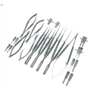 Pince Acland pour micro-vases, ensemble d'instruments chirurgicaux de base, instruments de microchirurgie en acier inoxydable, certifiés CE - Product Image 3