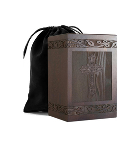 Urnes funéraires en bois pour cendres humaines adultes, personnalisables - Product Image 1