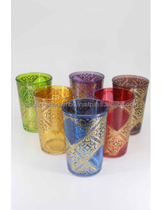 Elegante Taza de Té de Vidrio Estilo Marroquí - Product Image 1