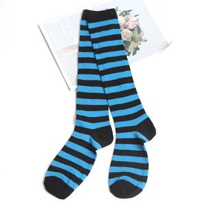 Men's Ankle <b>Socks</b> Striped Knitted Spandex <b>Polyester</b> Breathable Anti-slip Thin Summer Daily Wear - Product Image 4