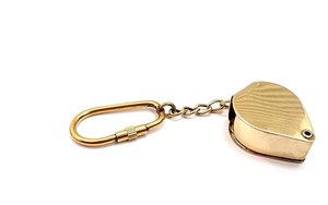 Handmade Metal Betel Leaf Shape Magnifying Glass Decorative Vintage Reading Magnifier Antique <b>Desk</b> Accessory Gift Item - Product Image 3