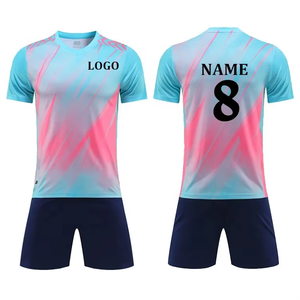 Uniformes de Fútbol Sublimados Personalizados al por Mayor, Camisetas de Fútbol de Alta Calidad, 100% Poliéster Transpirable, Ropa Deportiva para Equipos - Product Image 6