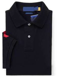 เสื้อเชิ้ตแขนยาวผู้ชายสำหรับฤดูร้อน พร้อมลายปักโลโก้ RL ขนาดใหญ่ ผ้าถักกันยับ และลายพิมพ์ - Product Image 4
