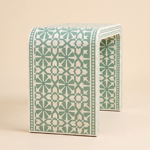 Table console en os incrusté de haute qualité, meubles de salon en os incrusté à prix de gros, meubles de qualité supérieure - Product Image 4