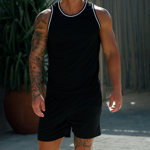 Shorts de sport en molleton 100 % coton épais pour hommes, respirants, en French Terry, pour la course et l'entraînement – Vente en gros - Product Image 4