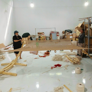 JNC Macrame Handmade Sun Sail Vietnam Boho Garden Resort Canopy Outdoor Shade Factory Direct - Product Image 6