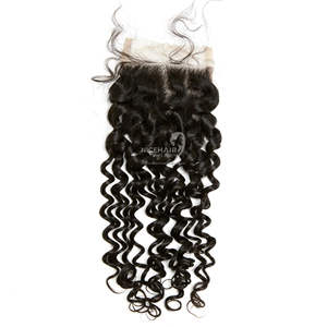 Fermeture de dentelle de cheveux humains 100% Remy non traités diverses couleurs et options de texture du fournisseur du Vietnam - Product Image 6