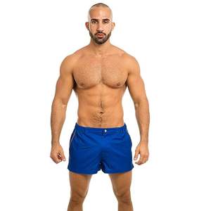 Nouveauté Short de bain unisexe ample et décontracté pour la plage, anti-UV, en Polyester/Nylon, avec cordon de serrage, vente en gros - Product Image 3
