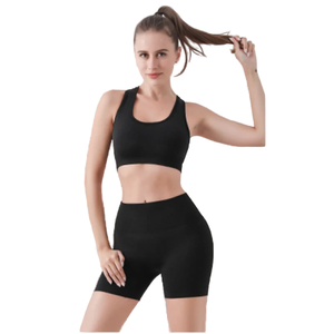 Shorts Deportivos Casuales para Mujer, de Secado Rápido, Ligeros, con Bolsillo con Cremallera, para Entrenamiento, Yoga, Ejercicio, Talla 4 - Product Image 6