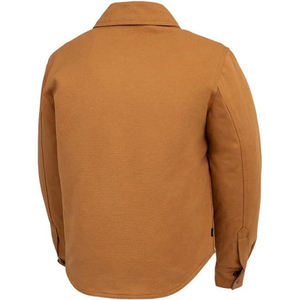 Men's Heavy Cotton Canvas Breathable Waterproof Pattern <b>Work</b> Denim Jacket Custom Made Size Winter <b>Stand</b> Collar Non-Hooded High - Product Image 2