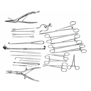 Juego de Instrumentos Quirúrgicos Ortopédicos Manuales Premium de 24 Piezas para Uso en UCI, Certificado ISO13485, Clase I Médica - Product Image 4