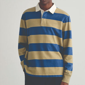 Polo de golf personnalisé avec logo brodé, séchage rapide, en coton uni, dernière mode, pour hommes, idéal pour la promotion. - Product Image 3