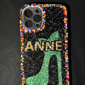 Hot Sell Cartoon Cheap <b>Cute</b> Bead Key Chain <b>Bracelet</b> Beaded Key Chain Beaded Mobile Phone Charm for Car Bag Accessories - Product Image 1