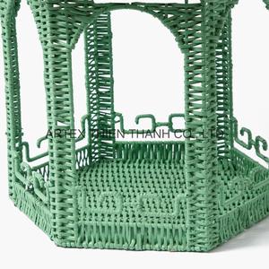 Décoration Pagode en Rotin Tressé à la Main, Meilleure Vente, Ornement en Osier pour la Décoration Intérieure, Style Naturel, Fournisseur OEM - Product Image 5