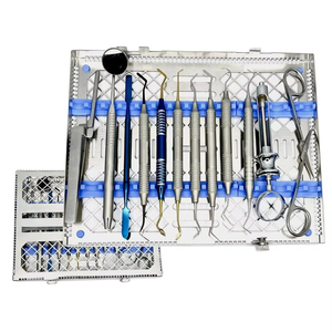 Kit de micro-chirurgie orale de qualité supérieure pour les procédures de micro-chirurgie dentaire, instruments en acier inoxydable pour implants et extractions - Product Image 1