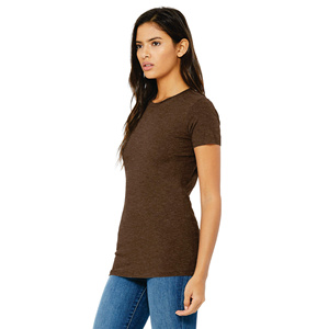 Camiseta de Manga Corta con Cuello Redondo para Mujer, Impresión Personalizada Ecológica al por Mayor, 100% Algodón - Product Image 2